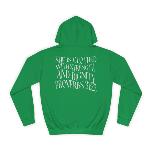 Proverbs 31:25 Hoodie